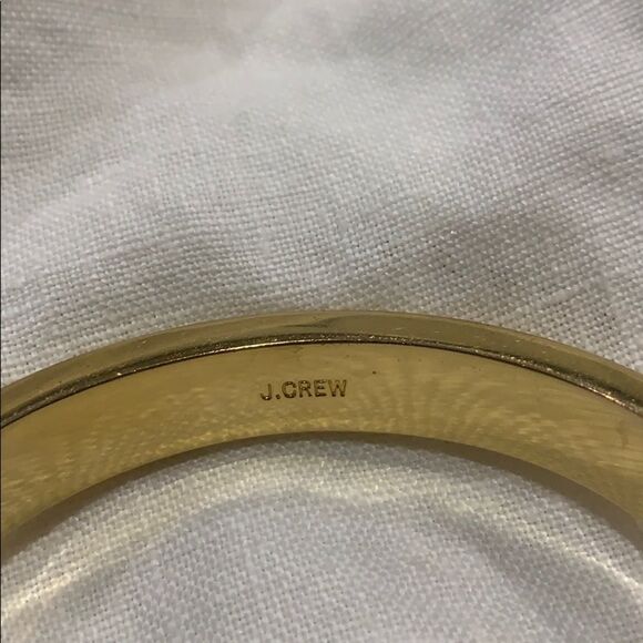 J. Crew Golden Hinged Bangle - Picture 5 of 9